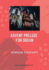 Advent Prelude Organ sheet music cover